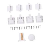 VICASKY 1ensemble Verrous De Sécurité Magnétiques Pour Garçon Fille De Verrou Pour Armoires Et Installation Facile Protection Les Accidents Blanc