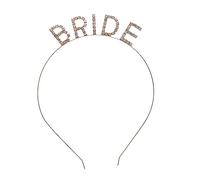 VICASKY 1pièce Bandeau De Mariée Bride Élégant Accessoire De Cheveux Pour Événements De Mariage Et Fête Pour Future Épouse Demandes