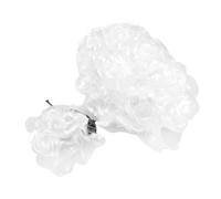 VICASKY 1pièce Perruque De Juge Pour Homme Accessoire De Cosplay Pour Halloween Perruque Chimique Pour Déguisement Avocat