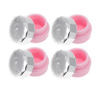VICASKY 2 Ensembles Bouteilles Vides Pour Vernis À Ongles Et Contenants Pour Yeux Pots Plastiques Pratiques Pour Soins Peau Et Nail Art 4 Pièces * 2