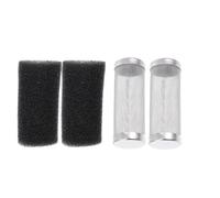 VICASKY 2 Ensembles Grille D'entrée d'eau Aquarium en Acier Inoxydable | Maille de Remplacement, pour Filtre de Bassin et Cuve, Blanc, Accessoire Anti-débris, Usage Aquarium