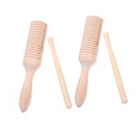 VICASKY 2 ensembles Instruments de Percussion Bois Orff pour Garçon Fille et Adapté Aux Petites Mains Jeu Éducatif pour Développer la Motricité Coordination