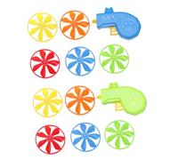 VICASKY 2 Ensembles Jouets Chasseurs pour Chats et Chiens Jouets Interactifs de Soucoupe Volante pour Enrichissement et Entraînement Intérieur et Extérieur Couleur Couleur Aléatoire