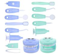 VICASKY 2 Ensembles Jouets Dentiste Garçon Fille Médical Imitation Jeu de Rôle Éducatif Garçon Fille Apprentissage Santé