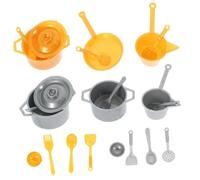 VICASKY 2 Ensembles Scale Mini House Kitchen Accessories for Preschool Education and Dollhouse Decor