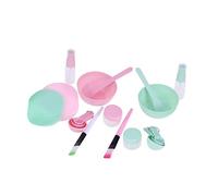 VICASKY 2 Ensembles Set pour Masques Faciaux Silicone Pinceau Doseuse et Bol Outil de Beauté Rose Couleur Aléatoire Couleur Aléatoire