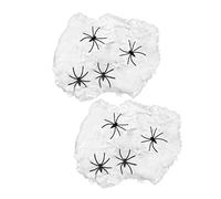 VICASKY 2 Ensembles Toiles Araignée avec Araignées pour et Décorations Intérieures Extérieures