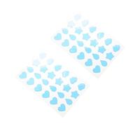 VICASKY 2 Feuilles patch contre l'acné étiquette de peau supprimer les patchs Patches de bouton de soins de la peau patchs taupe Patches de bouton de couleur chair correctifs Hydrocolloïde
