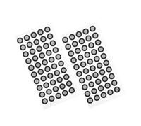 VICASKY 2 Feuilles Réfléchissantes pour Numérisation Points De Référence pour Scanner Marqueurs De Réflexion Indéchirables Adaptés à La Plupart des Scanners