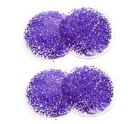 VICASKY 2 Masques Gel Réutilisables pour Yeux Cooling Eye Gel Mask Relaxant et Réhydratant Bloqueur de Lumière et Respirant pour Maison et Voyage Fatigue Oculaire