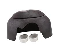 VICASKY 2 Pièces Abri Humidificateur pour Tortue avec Bassin Céramique S Cachette Réptile Profond pour Tortues et Autres Reptiles