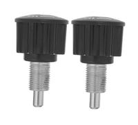 VICASKY 2 pièces Accessoire de Fitness Bouton à Ressort de Remplacement pour Vélo Appartement Hauteur Sécurisé et Polyvalent Noir