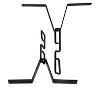 VICASKY 2 Pièces Adaptateur de gouttière Crochet de Descente de gouttière raccord de vidange à chaîne de Pluie Black