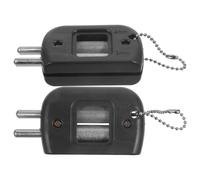 VICASKY 2 pièces Affûteur de Patins à Glace Portable Outil Ajustable pour Affutage Précis des Lames de Hockey et Patinage Compact pour Patins Glace