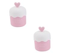 VICASKY 2 Pièces Appareil Beauté Mousseur Visage Portable PP Distributeur Bulles Riches pour Nettoyage Acné et Hydratation Peau