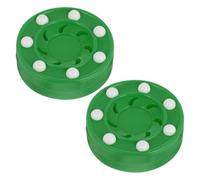 VICASKY 2 Pièces Balles de Hockey en Plastique Vert PP