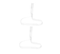 VICASKY 2 pièces Bande de Centre pour Filet de Volley Sangle Multi-Usage Haute Précision Visibilité Blanche Contrastée Installation Rapide pour Matchs Indoor et Outdoor