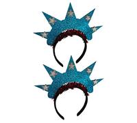 VICASKY 2 Pièces Bandeaux Couronne Statue Liberté et Résistants pour Fête Indépendance Femme Accessoire Photo