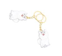 VICASKY 2 pièces Boîte de Conservation Transparente pour Poils de Chien Porte-clés Urne Commémorative pour Souvenirs Animaux Pendentif de Rangement Poils pour Émotionnelle