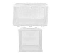 VICASKY 2 Pièces Boîte Délevage Poissons Filet Séparation Flottant pour Aquarium Réservoir Protection Augmentation Survie Installation Simple