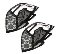 VICASKY 2 Pièces Bonnet de Perruque Femme Caps Respirante pour Perruques Ajustement Confortable et Durable pour Occasions Spéciales et Festivals