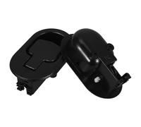 VICASKY 2 Pièces Boucle de Poignée pour Canapé et Fauteuil de Bureau, Matériau Abs Léger, Installation Facile, Style Minimaliste Noir pour Meubles de Bureau