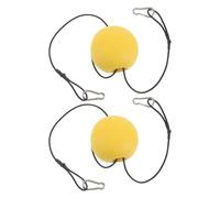 VICASKY 2 Pièces Bouée D'amarrage Légère en PVC Jaune pour Yacht et Ancre, Prévention la Submersion, pour Petits Yachts et Opérations Fluviales
