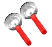 VICASKY 2 pièces Brosse de Toilettage Cheval Inox Grattoir Plastique et Acier Brosse Crin pour Enlever Poils et Saleté Entretien Facile pour Chevaux et Animaux Domestiques