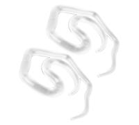 VICASKY 2 Pièces Bun Maker Transparent Outil de Femme pour Chignon Accessoire Invisible et Pratique pour Fins pour Parties Sorties et Plages