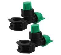 VICASKY 2 Pièces Buse Arrosage Agricole Haute Pression Embouts Spray à Jet Éventail Antidébordement Atomisation Uniforme Double Mode de Flux Interne et Externe pour Pulvérisation Précise