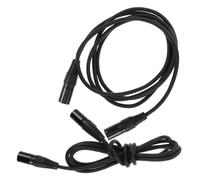 VICASKY 2 Pièces Câble Microphone Xlr Male To Male Ligne Audio Équilibrée Haute Transmission Stable pour Studio et Performances Lot