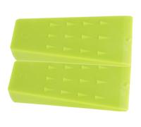 VICASKY 2 pièces Coins Abattage Plastique Outils de Coupe Robustes pour Fendre et Diriger Arbres Lot de Vert Accessoires de Menuiserie et Coupe Chauffage