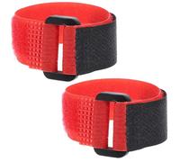 VICASKY 2 Pièces Collier Anti-Chant pour Coq en Nylon Réglable et Remplaçable, Ceinture de Cou Rouge Silencieuse pour Poulet, Accessoire Pratique et Unique pour Volaille