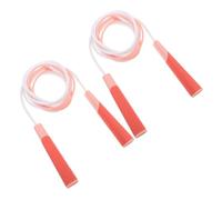 VICASKY 2 pièces Corde à Sauter Garçon Fille Réglable avec Poignée Ergonomique Corde Rapide Anti-résistance pour Garçons Filles Exercice Extérieur et Fitness