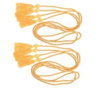 VICASKY 2 pièces Cordon Honneur Doré avec Glands Tressés Décoration Multi-Usage pour Cérémonie de Remise de Diplôme et Fête Lot