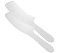 VICASKY 2 Pièces Coupe Professionnel de Peignes Plastique pour Domicile et Salon Design Ergonomique et Stylisme