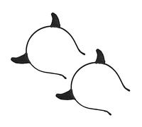 VICASKY 2 Pièces Couronnes de Cheveux Décoratives Halloween Accessoires de Fête Créatifs pour Cosplay et Célébrations