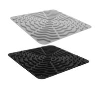 VICASKY 2 pièces Coussin de Nidification Silicone Tapis Poules Lavable Protection Œufs pour Poulailler et Nichoir