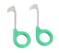 VICASKY 2 Pièces Couteau de Découpe Anneau Tranchant pour Arbres Fruitiers Coupe Précise pour Pêchers et Jujubiers Outil de Jardinage Professionnel Rapide et Sûr Lot de Vert