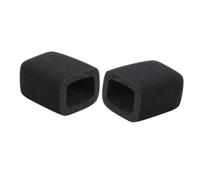 VICASKY 2 Pièces Couverture D'éponge De Microphone Micro-cravate Vent Étui Pour Micro Pare-brise Micro Éponge Microphone Deadcat Pare-brise Vent De Cravate Écran Couverture De Microphone
