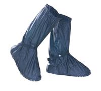 VICASKY 2 pièces Couvre-Chaussures Imperméables Oxford Haute Résistance Protection Antidérapante pour Chaussures Hautes Fermeture Éclair Pratique pour Cyclisme et Travail Extérieur XL Lot