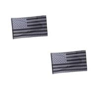 VICASKY 2 Pièces Drapeau Américain Décoratif Nylon Motif Étoile Imprimé pour Jardin et Mur Texture Fine et Résistante