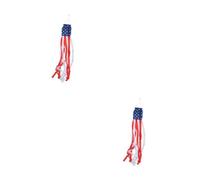 VICASKY 2 Pièces Drapeau Américain Résistant pour Jardin Décoration Extérieure pour et Balcon