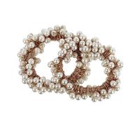 VICASKY 2 Pièces Élastiques à Cheveux Perles Accessoires de Coiffure Élégants et Durables pour Ponytails Chignons et Décorations Diy