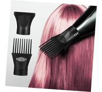 VICASKY 2 Pièces Embouts Diffuseurs Universels pour Sèche Cheveux Embout Concentrateur et Peigne Résistants à Haute Température Accessoire Coiffure Compatible Salon et Usage Domestique