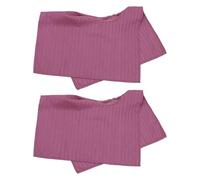 VICASKY 2 Pièces Face Covers For Massage Table With Face Hole Soft Cloth Headrest Covers For Spa And Beauty Salon Breathable And Skin-friendly Massage Bed Sheets