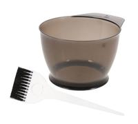 VICASKY 2 pièces Kit Coloration Cheveux avec Bol Rigide et Pinceau Teinture Accessoires DIY Réutilisables pour Salon Professionnel Ustensiles de Coiffure Faciles à Nettoyer