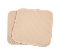 VICASKY 2 Pièces Liner de Cage pour Petits Animaux Tapis Entraînement Lavable et Réutilisable pour Hamster Cochon et Lapin Doublure Respirante et Absorbante pour Cage Hamster Nain