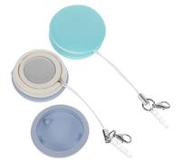 VICASKY 2 pièces Lingettes Téléphone Nettoyant Écran Portable Silicone Compact Pratique pour Smartphone avec Pendentif Suspendu Vert Bleu