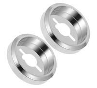 VICASKY 2 pièces Lot Bases de Boutons pour Cuisinière à Gaz Protection Installation Facile pour Plaques Grils et Réchauds de Cuisine